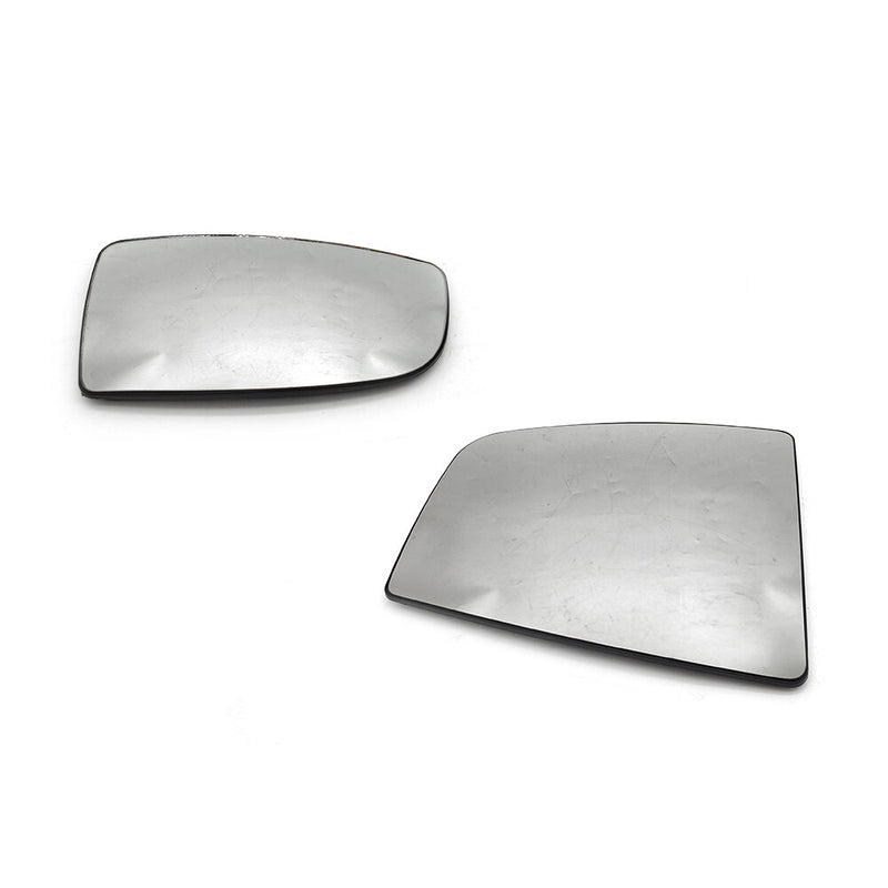 DURAFORCE Mirror Glass Upper&Lower Passenger Side Right RH For Ford Transit-150 2018 XL