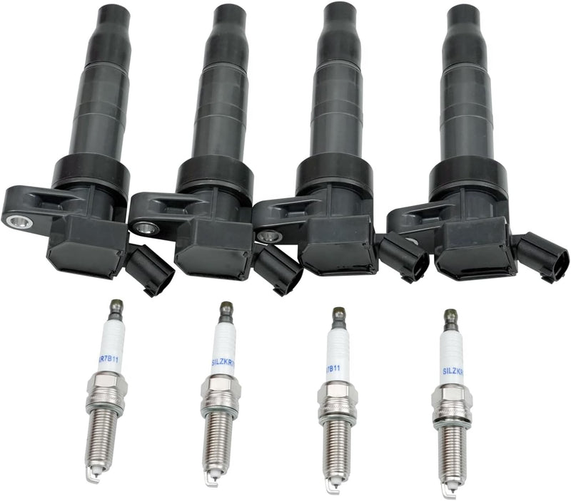 DURAFORCE UF611 Ignition Coil & Double Iridium Spark Plug 27300-3F100 C1667 For HYUNDAI