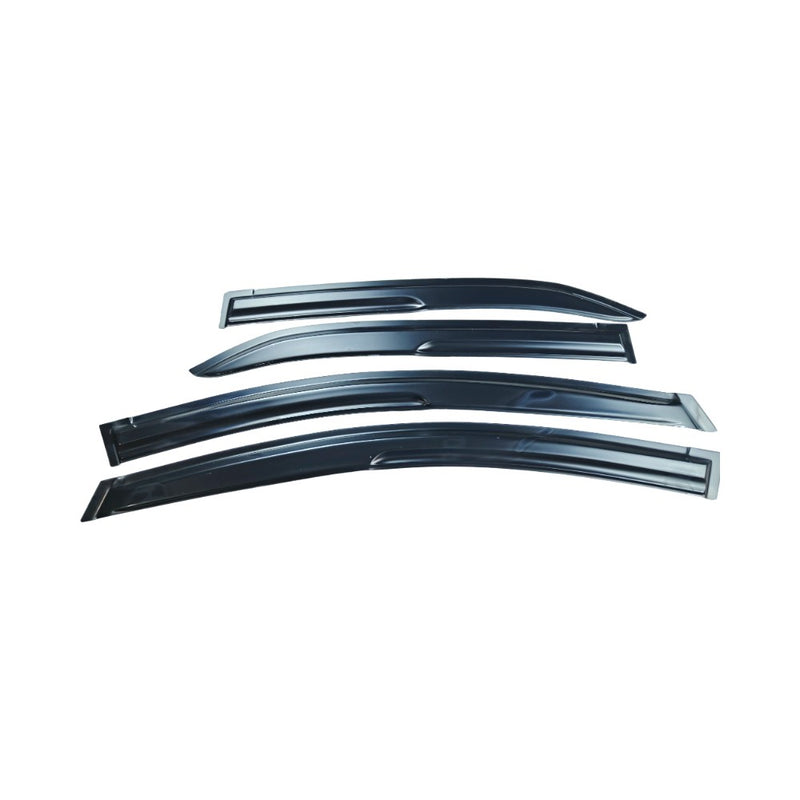 DURAFORCE For 2014-2018 2019 Toyota Corolla Smoke Window Visor Sun Rain Guards Vent Shade