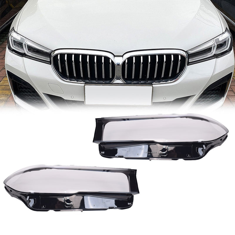 DURAFORCE For 20-21 BMW 5 Series G30 / 19-22 BMW 520i/530i/540i Front Headlight Lens Cover