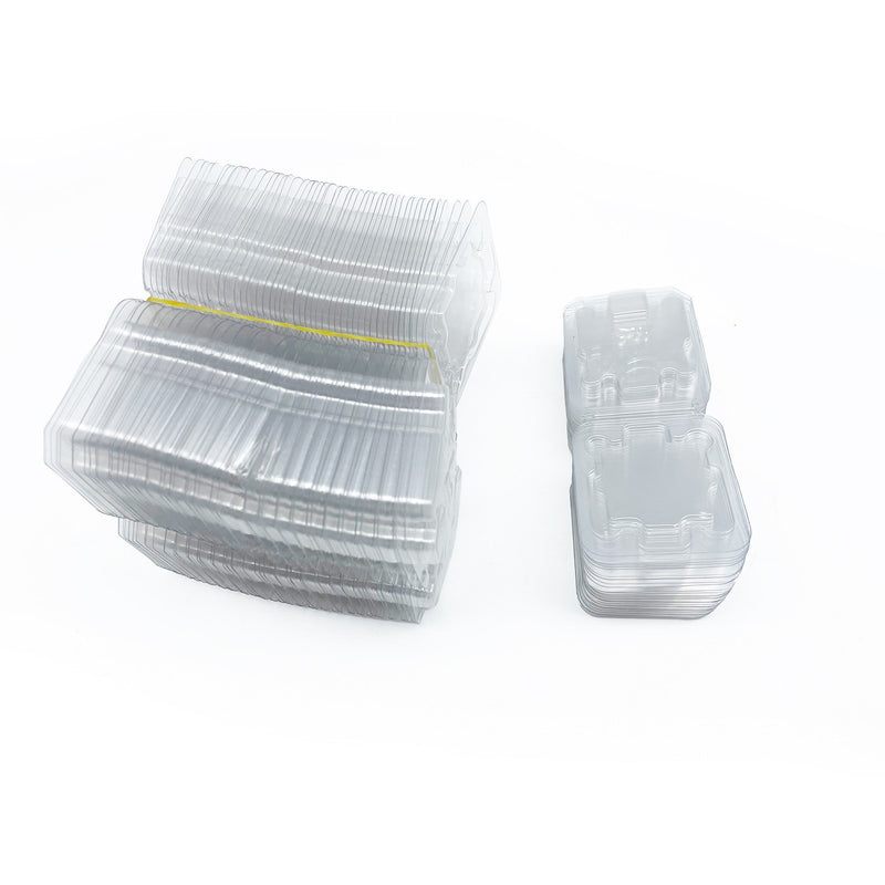 DURAFORCE New 100 PCS Clamshell Tray Case For Intel 478 775 1150 1155 1156 CPU