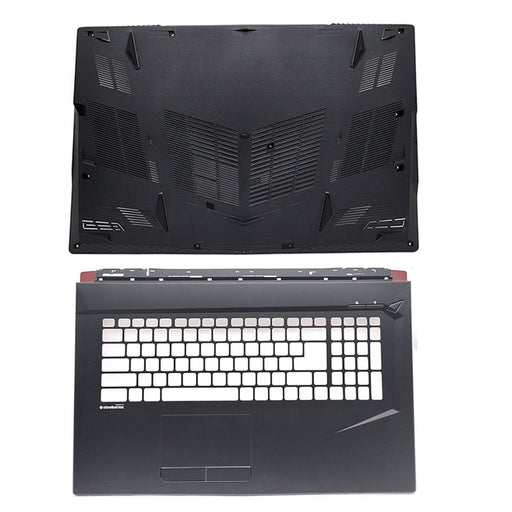 DURAFORCE New Upper Case Palmrest & Bottom Cover Enclosure For MSI GL73 GP73 GP73M MS-17P1