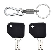 DURAFORCE 51335040 Ignition Key 186304 for Mustang Daewoo Komatsu JLG Shuttlelift KM31166P