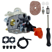 DURAFORCE Carburetor Kit for Stihl FS56RC FS70C FS70R FS70RC 4144 120 0608 w/ Air Filter