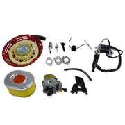 DURAFORCE For Honda GX160 5.5HP 6.5HP Recoil Ignition Coil Spark Plug Filter Carburetor