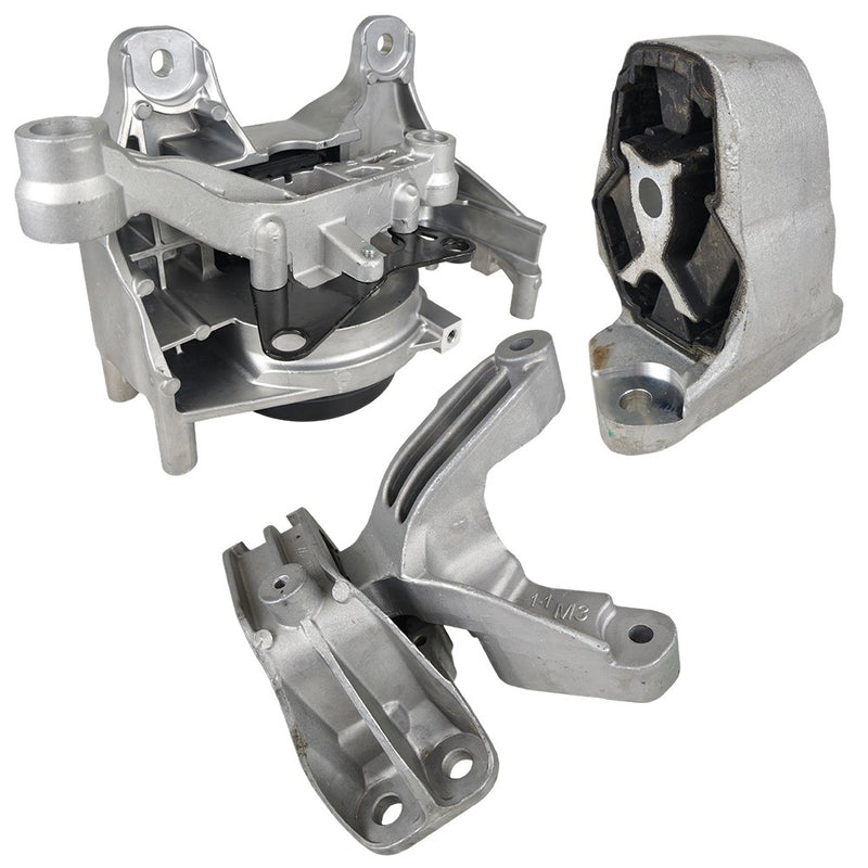 DURAFORCE 3 Pcs FOR NISSAN ROGUE 1.5L 2021 2022 2023 2024 ENGINE MOTOR MOUNT NEW