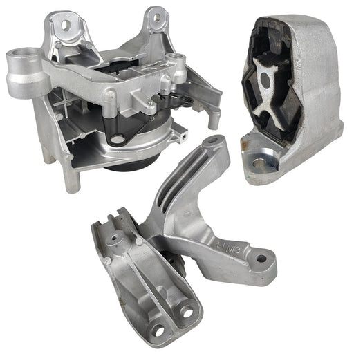 DURAFORCE 3 Pcs FOR NISSAN ROGUE 1.5L 2021 2022 2023 2024 ENGINE MOTOR MOUNT NEW