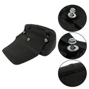 DURAFORCE Backrest Pad Orange Stitching For Touring CVO Street Glide Road Glide 2009+ USA