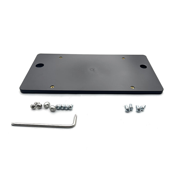 DURAFORCE 4G58271139B9 Rear License Plate Tag Holder Mount Bracket For Audi A6 S6 12-24