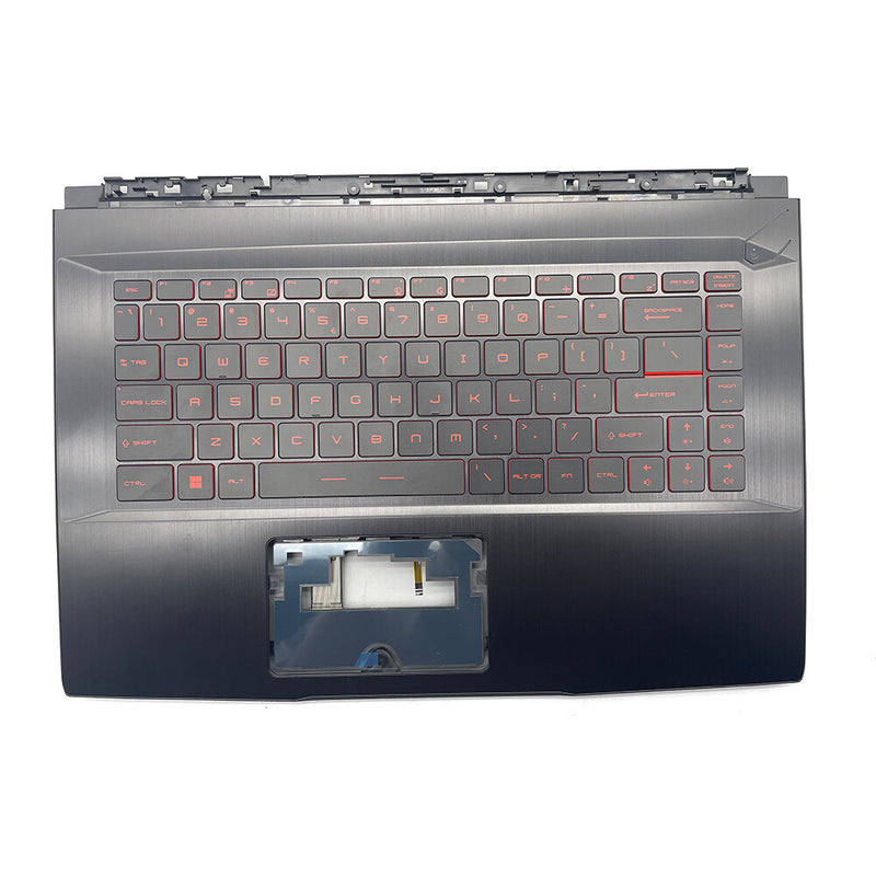 DURAFORCE New For MSI GF63 GF63VR 8RC 8RD MS-16R1 MS-16R3 Palmrest Case Backlit Keyboard