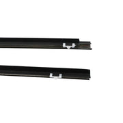 DURAFORCE For 92-95 Honda Civic EG6 EG4 3D Window Door Molding Outer RH & LH Set