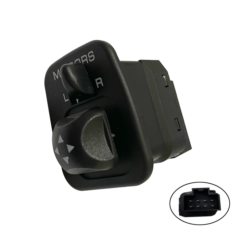 DURAFORCE Front Left Driver Door Power Mirror Switch Button For Ford F150/250/350/450 US