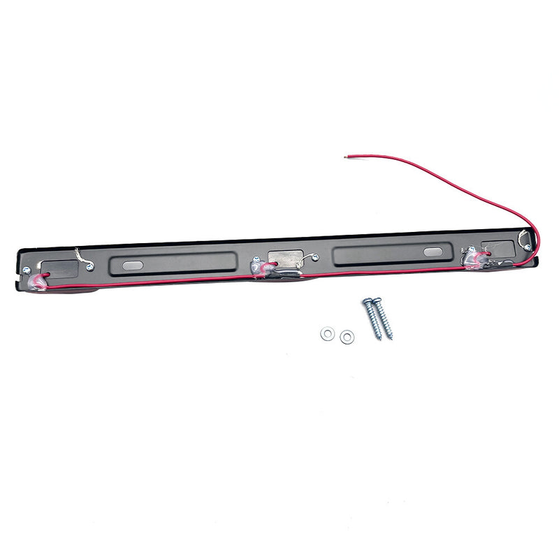 DURAFORCE Truck Trailer Tail Lights Red LED Stainless Rear Clearance ID Marker Light Bar