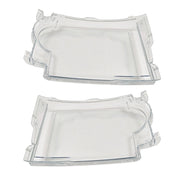 DURAFORCE Headlight Lens Cover Clear For Land Rover Discovery 3 LR3 2005-2009 With Glue