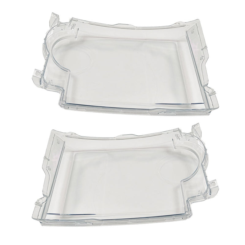 DURAFORCE Headlight Lens Cover Clear For Land Rover Discovery 3 LR3 2005-2009 With Glue
