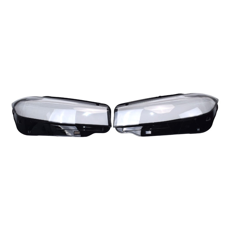 DURAFORCE For BMW 3-Series G20 G28 2023-2024 Pair Front Headlight Cover Clear+Sealant Glue