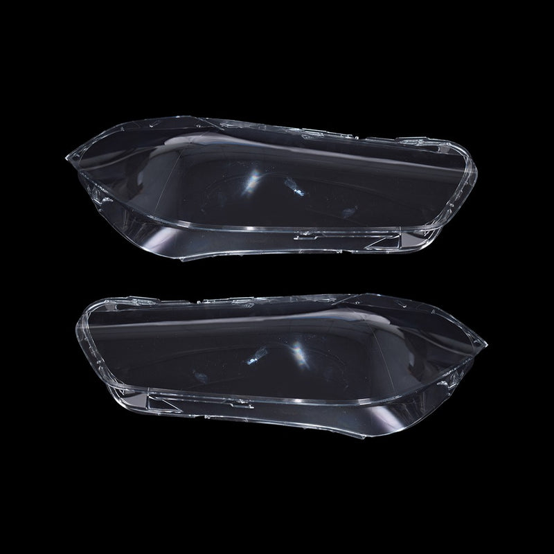 DURAFORCE Left+Right Side Headlight Lens Cover Clear For 2018-2023 BMW X2 F39