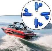 DURAFORCE 6S5-13761-10-00 4pcs Fuel Injectors 4 Holes for 2012-2024 Yamaha WaveRunner FX