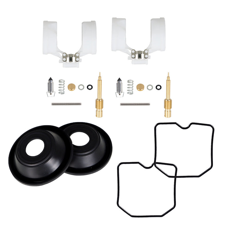 DURAFORCE 2X Carburetor Repair Kit Diaphragm For KAWASAKI EX250 Ninja 250R 2001-2012