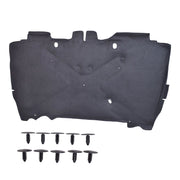 DURAFORCE Engine Mat Hood Insulation Pad Heat Shield For Jeep Wrangler 3.6L 3.8L 2007-2017