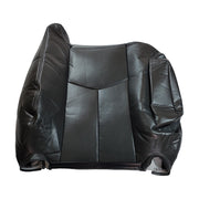 DURAFORCE For 2004 2005 2006 Chevy Tahoe Silverado 1500 Front Leather Seat Covers Black
