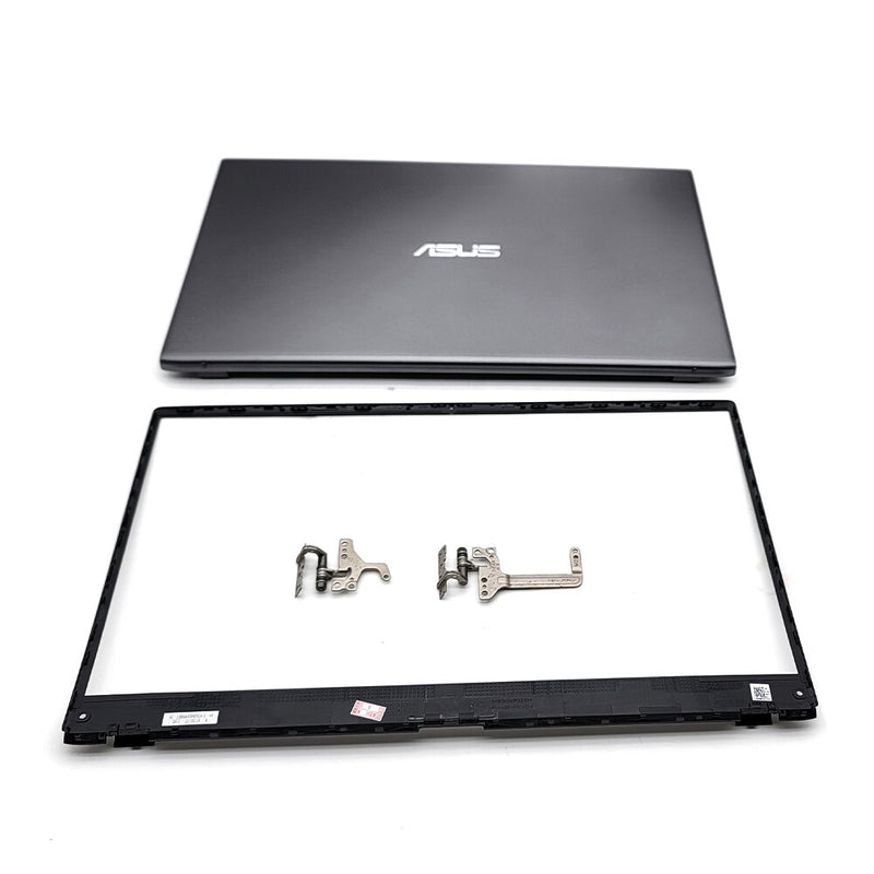 DURAFORCE New LCD Back Cover+Bezel+Hinges For ASUS VivoBook X512 X512U V5000F Top Gray US