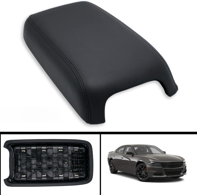 DURAFORCE For 2011-2022 Dodge Charger Chrysler 300 New Center Floor Console Arm Rest Lid