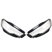 DURAFORCE Left&Right Clear Headlight Headlamp Lens Covers For Audi A6 C7 2011-2015