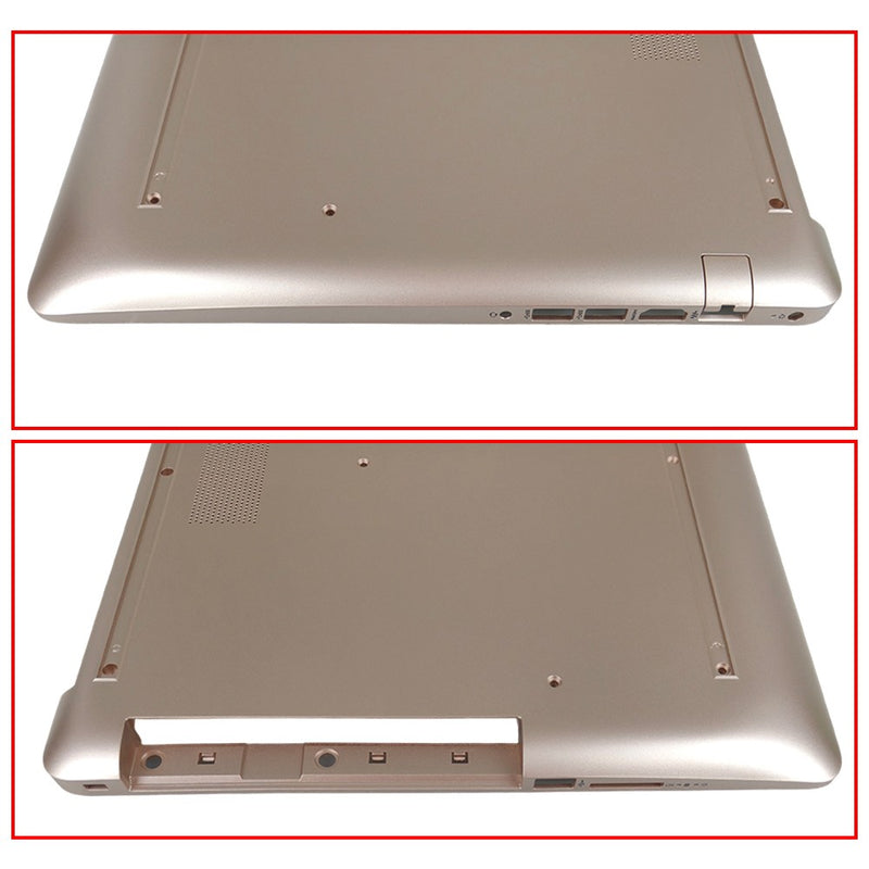 DURAFORCE For HP 17-BY 17T-BY 17CA 17Z-CA Rose Gold Bottom Base Case Cover L22509-001