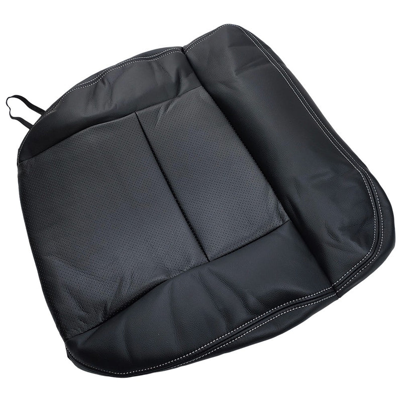 DURAFORCE PASSENGER Bottom Leather Seat Cover Black Fit For 2004 - 2008 Ford F-150 FX4