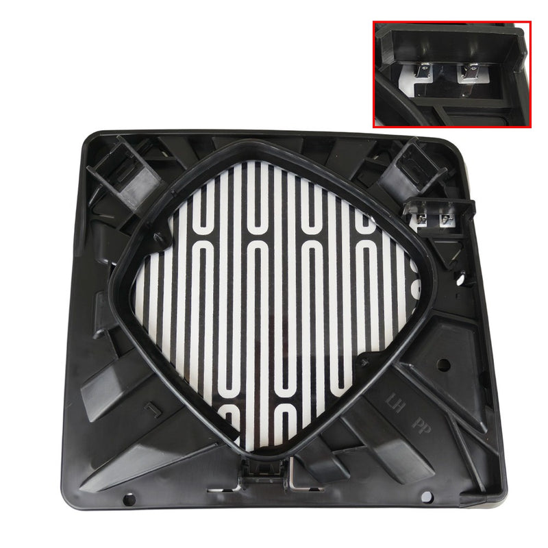 Tow Mirror Glass Upper Heated Driver Left for Ford Super Duty F250 2012 2016
