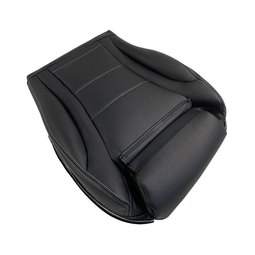 DURAFORCE Driver Side Bottom Leather Seat Cover Black For 2015-2021 Mercedes Benz C300