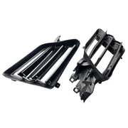 DURAFORCE 2Pcs Left & Right Front Air Shutter Active Grille For 2016-20 21 Tesla Model S