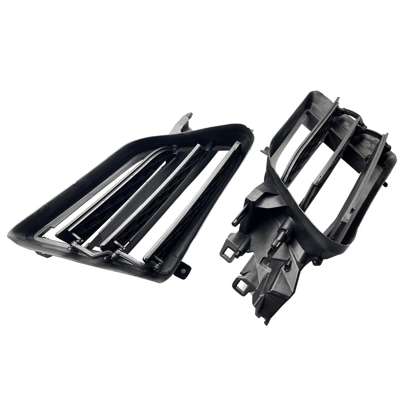 DURAFORCE 2Pcs Left & Right Front Air Shutter Active Grille For 2016-20 21 Tesla Model S