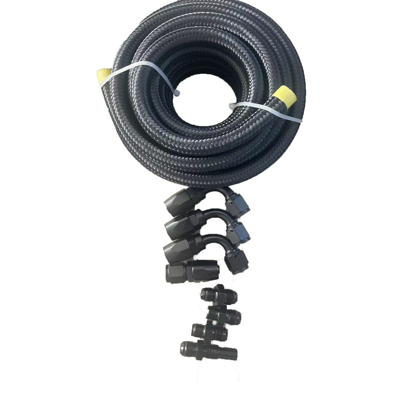 Automatic Transmission Cooler Line Nylon Steel Braided for GM 4L80E 6AN