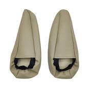 DURAFORCE 2pcs For 2003 2004 2005-2009 Lexus GX 470 Seat Armrest Leather Cover Beige