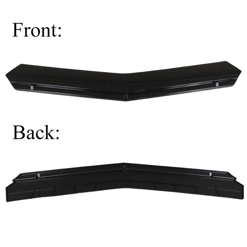 DURAFORCE For Chrysler 300 2006-2019 Front Bumper Lip Splitter Spoiler Chin Kit Gloss Blk