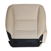 DURAFORCE For 2013 2014-2017 Honda Accord Sedan Front Driver Bottom Leather Seat Cover Tan