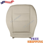 DURAFORCE For 2008-2014 Mercedes Benz C250 C300 C350 Driver Bottom Leather Seat Cover Tan