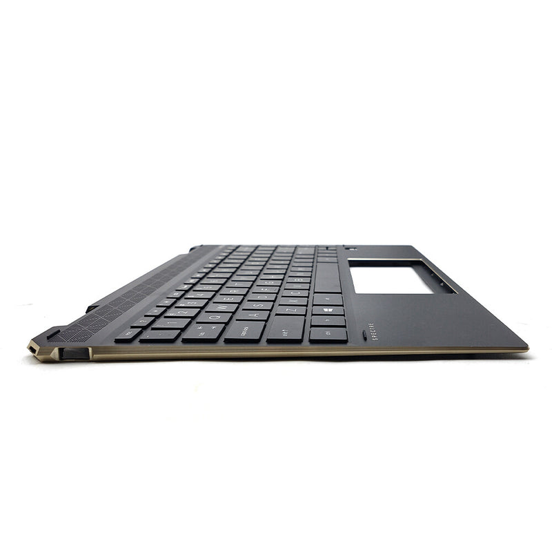 DURAFORCE Blue Palmrest Backlit Keyboard For HP Spectre X360 13-AP 13-AP0013DX L37683-001