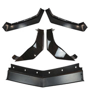 DURAFORCE For Corvette C8 Z51 STG 2020-2024 Gloss Black Front Bumper Lip Splitter
