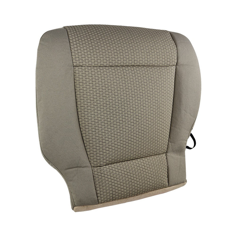 DURAFORCE For 2015 2016 2017 2018 2019 Ford F150 XLT Driver Bottom Cloth Seat Cover Tan