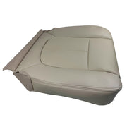 DURAFORCE For 2011-2016 Ford F250 Lariat Driver&Passenger Bottom Leather Seat Cover Tan