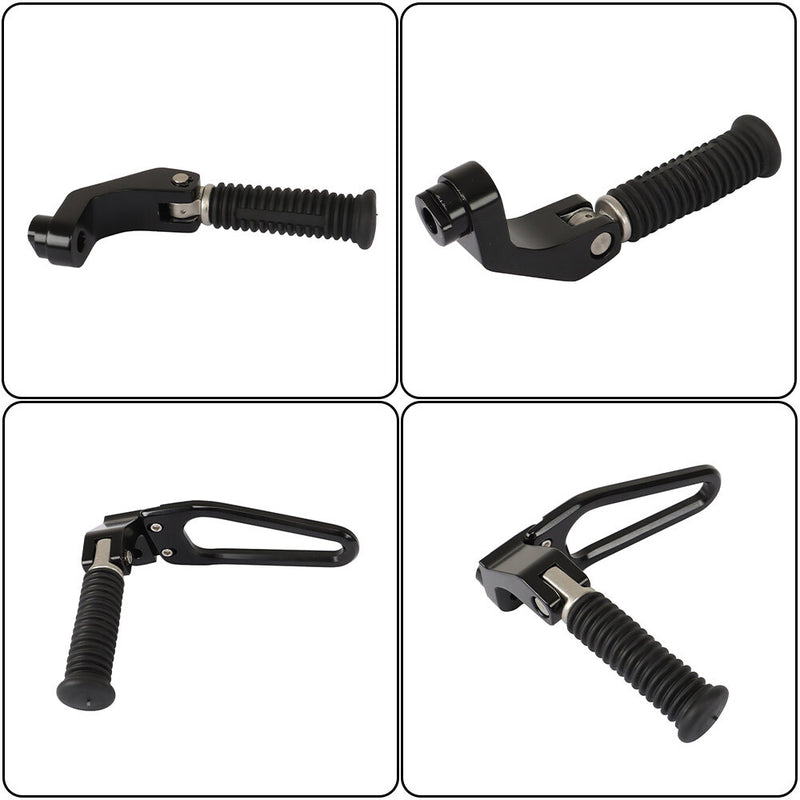 DURAFORCE Rear Footrest Pedal Passenger Footpeg Mounting Kit For BMW R18 2020 2021 2022