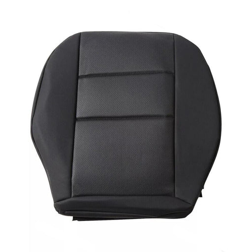 DURAFORCE For 2008-2014 Mercedes Benz C300 350 Driver Bottom Leather Seat Cover Black