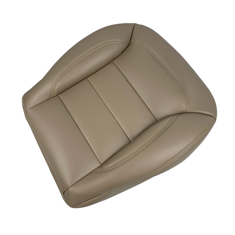DURAFORCE For 2012 -2015 Mercedes-Benz ML350 Driver Side Bottom Leather Seat Cover Tan