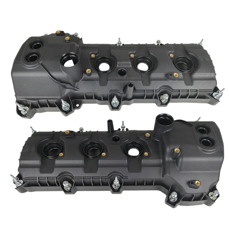 DURAFORCE 2Pcs For 2011-2019 Ford F-150 Lincoln Continental 3.5L 3.7L Valve Cover W/Gasket