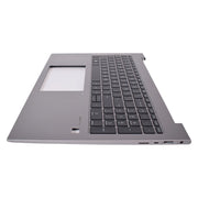 DURAFORCE New Palmrest For HP ZBook Firefly 16 G10 G9 Keyboard Backlit N08122-001 16" Gray