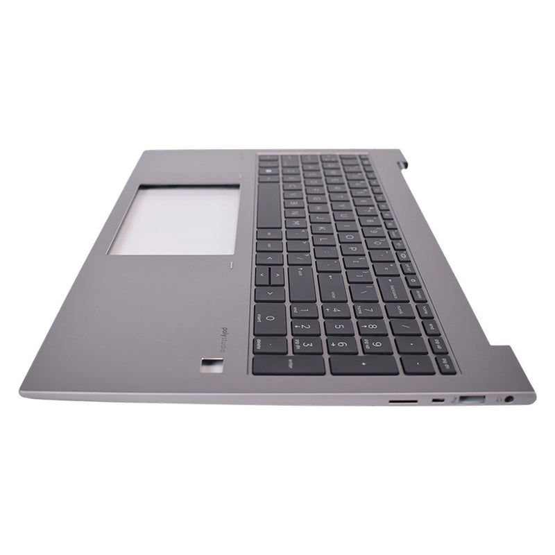 DURAFORCE New Palmrest For HP ZBook Firefly 16 G10 G9 Keyboard Backlit N08122-001 16" Gray