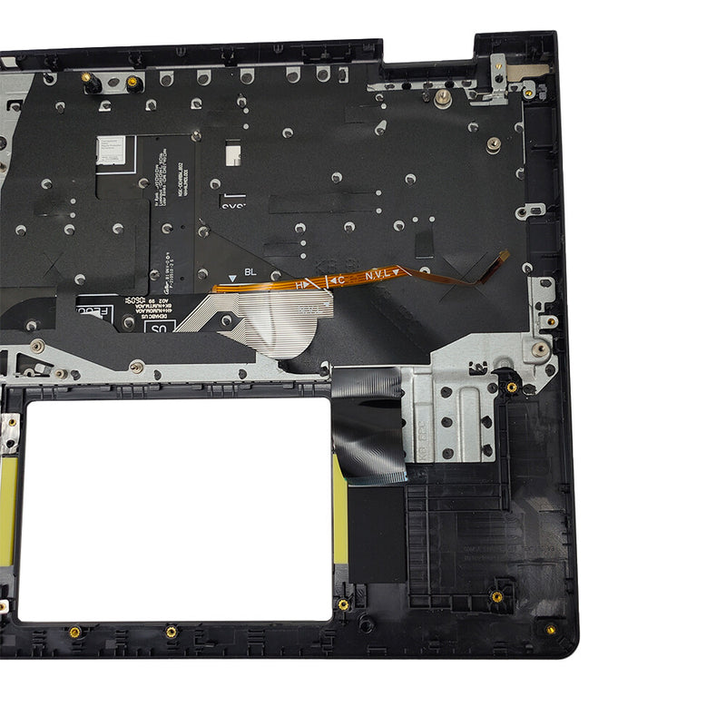 DURAFORCE Palmrest Backlit Keyboard For Dell Vostro 3510 3515 3520 3525 088YX6 N184 Black